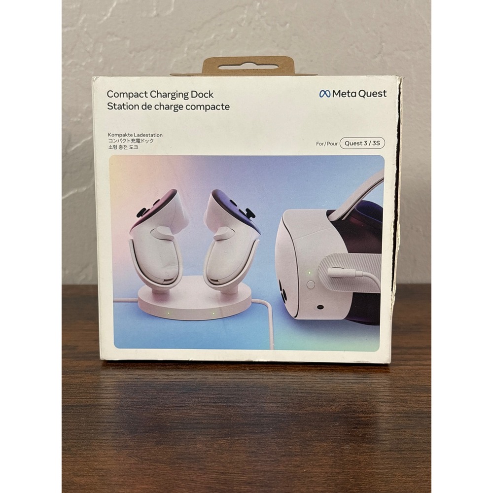 Meta Quest Compact Charging Dock for Quest 3 / 3S & Touch Plus MC-1152871-01 NEW